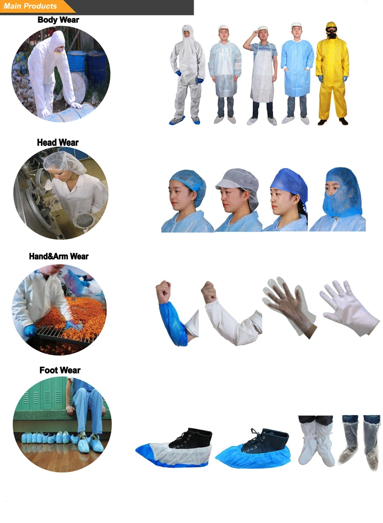 Hygiene Rules Cleaning Bestar China Nonwoven Mob Clip Beret Surgical Cap New